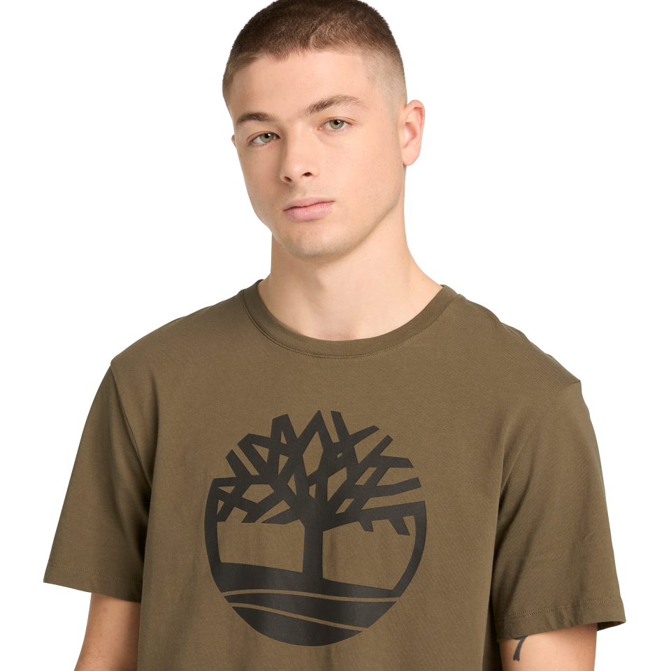 KENNEBEC RIVER Tree Logo Short Sleeve Tee LEAF GREEN
