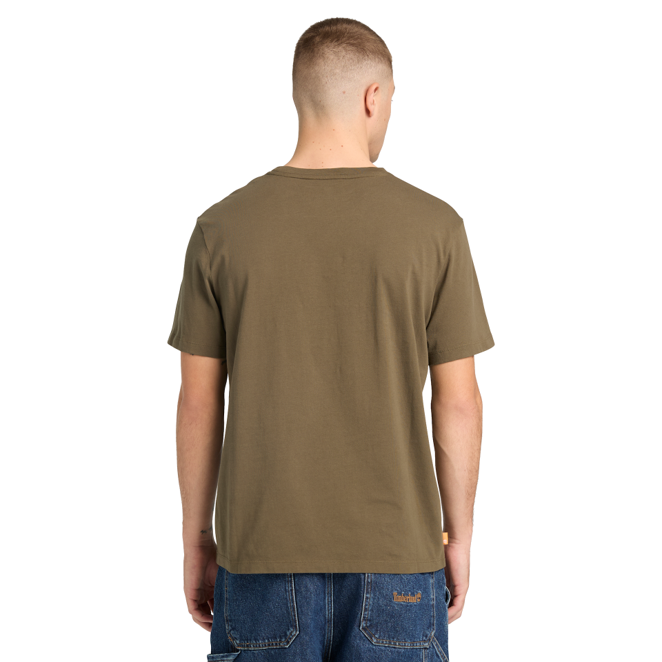 KENNEBEC RIVER Tree Logo Short Sleeve Tee LEAF GREEN