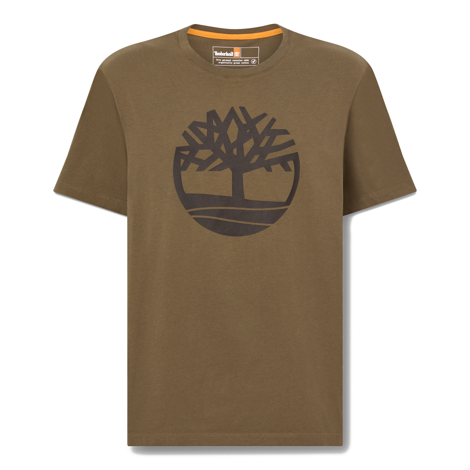 KENNEBEC RIVER Tree Logo Short Sleeve Tee LEAF GREEN