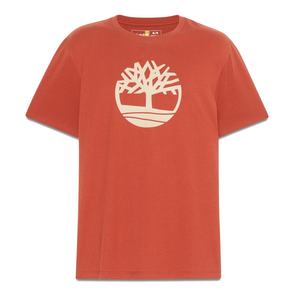 Kennebec River Tree Logo Short Sleeve Tee Burnt Henna