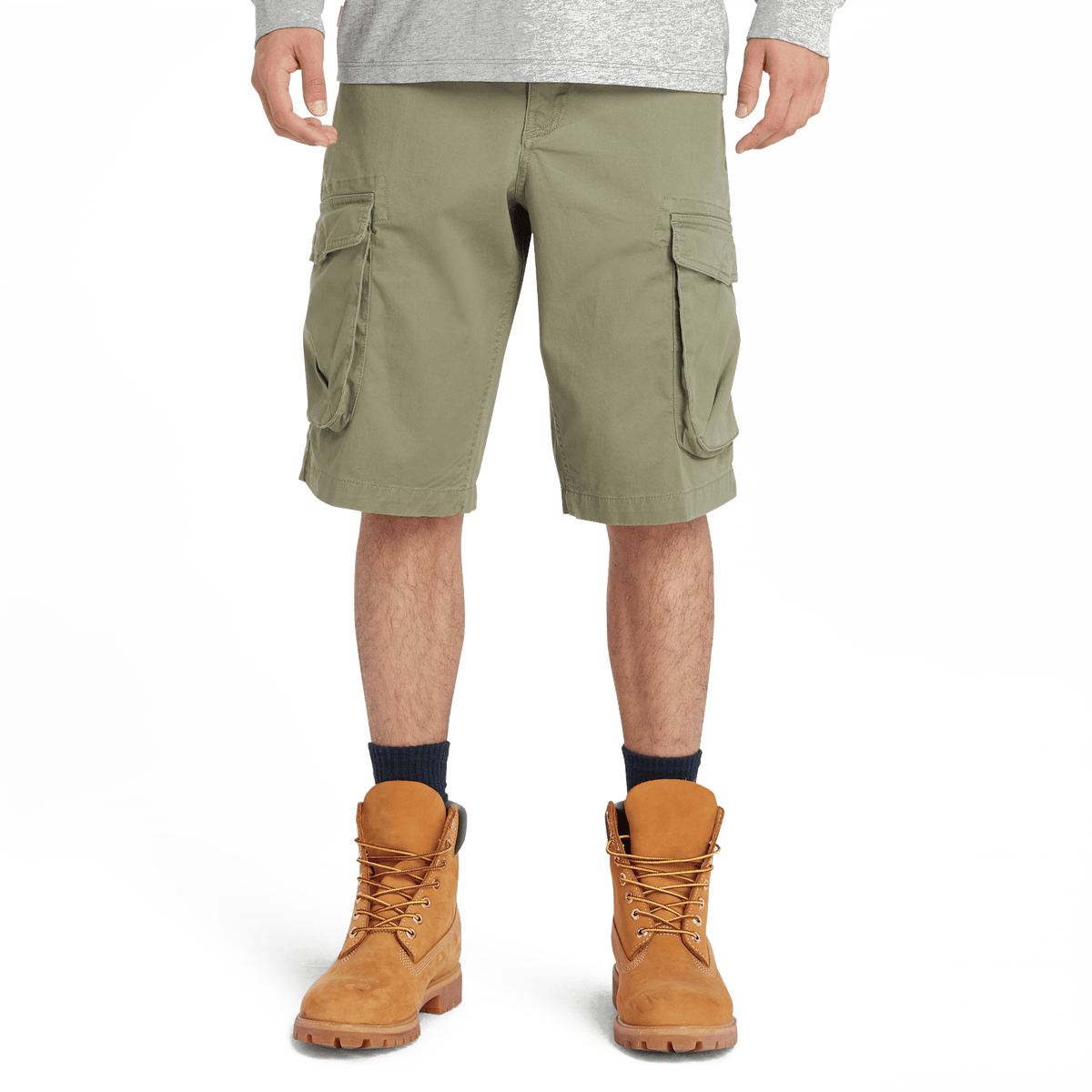 Twill Cargo Shorts Cassel Earth