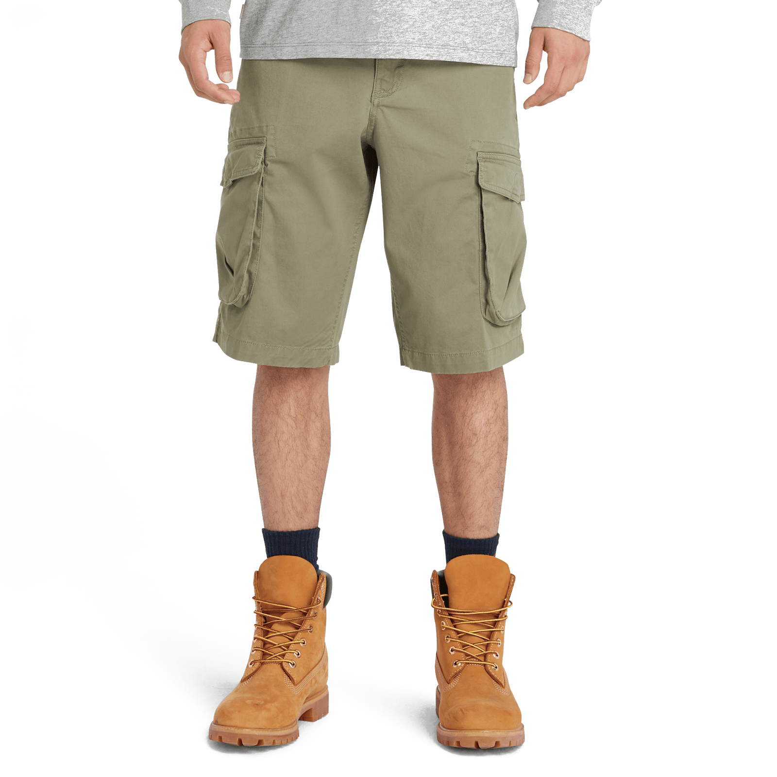 Twill Cargo Shorts Cassel Earth