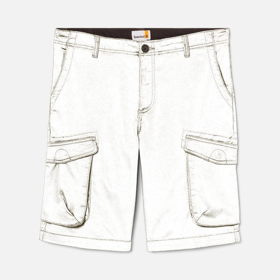 Twill Cargo Shorts Leaf Green