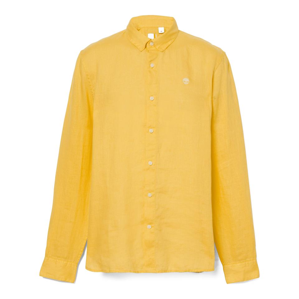 Mill Brook Linen Shirt Mimosa