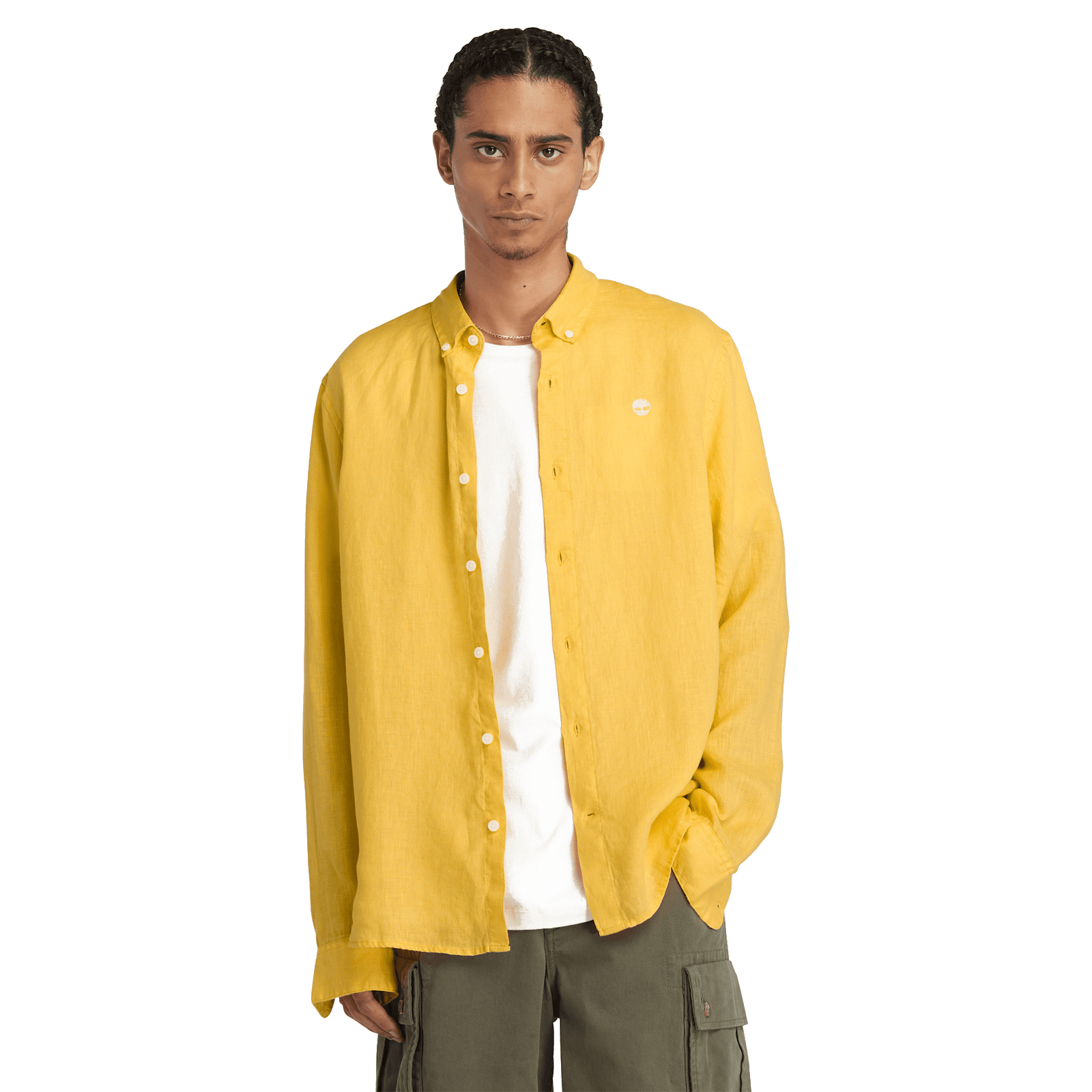 Mill Brook Linen Shirt Mimosa