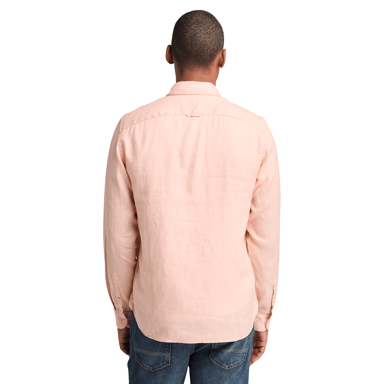 Mill Brook Linen Shirt Tropical Peach
