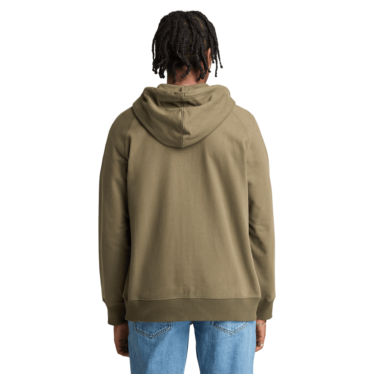 Exeter River Loopback Full Zip Hoodie Leaf Green