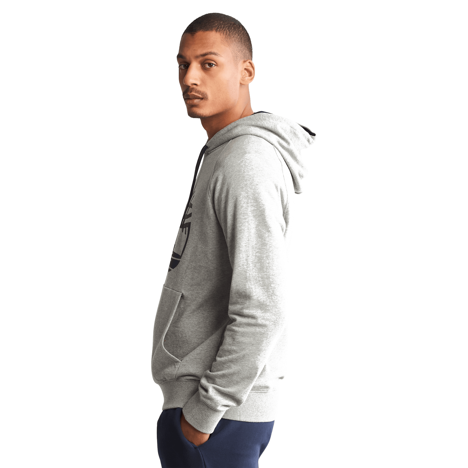 Northwood Tfo Tree Logo Loopback Hoodie Medium Grey Heather