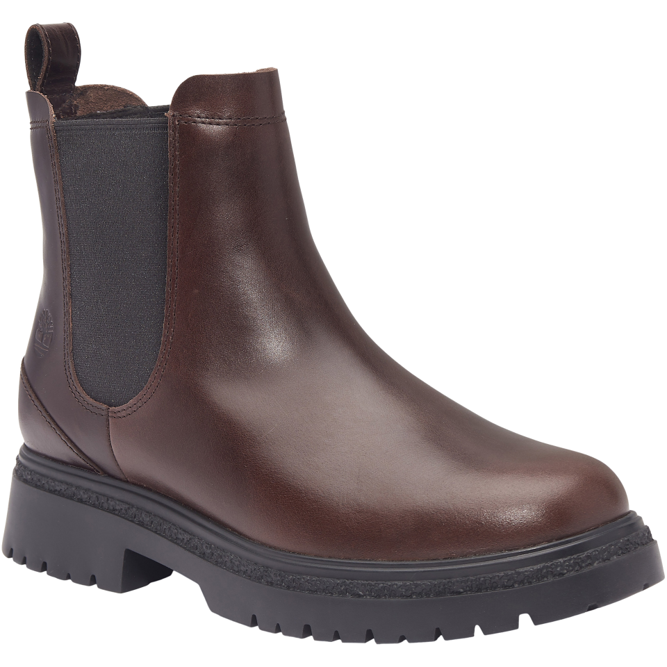 Cambria Valley Mid Chelsea Boot Dark Brown Full Grain