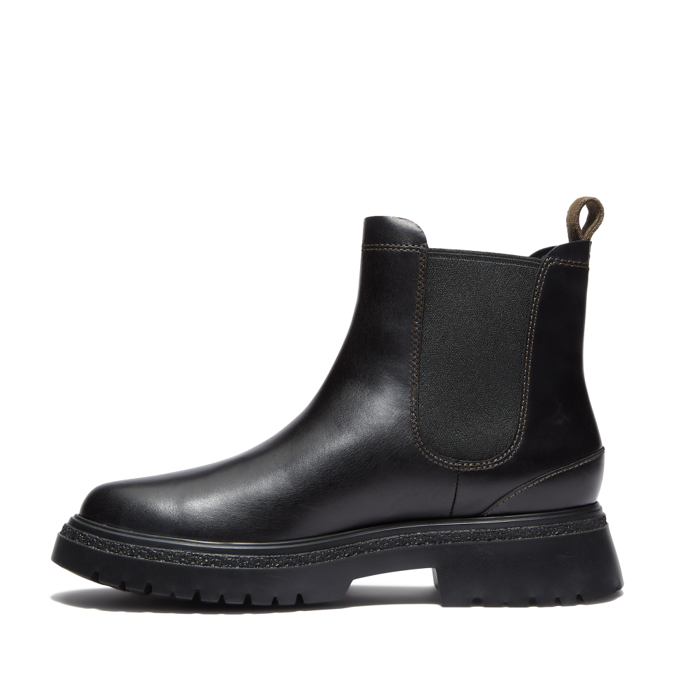 Cambria Valley Mid Chelsea Boot Black Full Grain