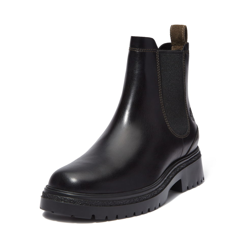 Cambria Valley Mid Chelsea Boot Black Full Grain