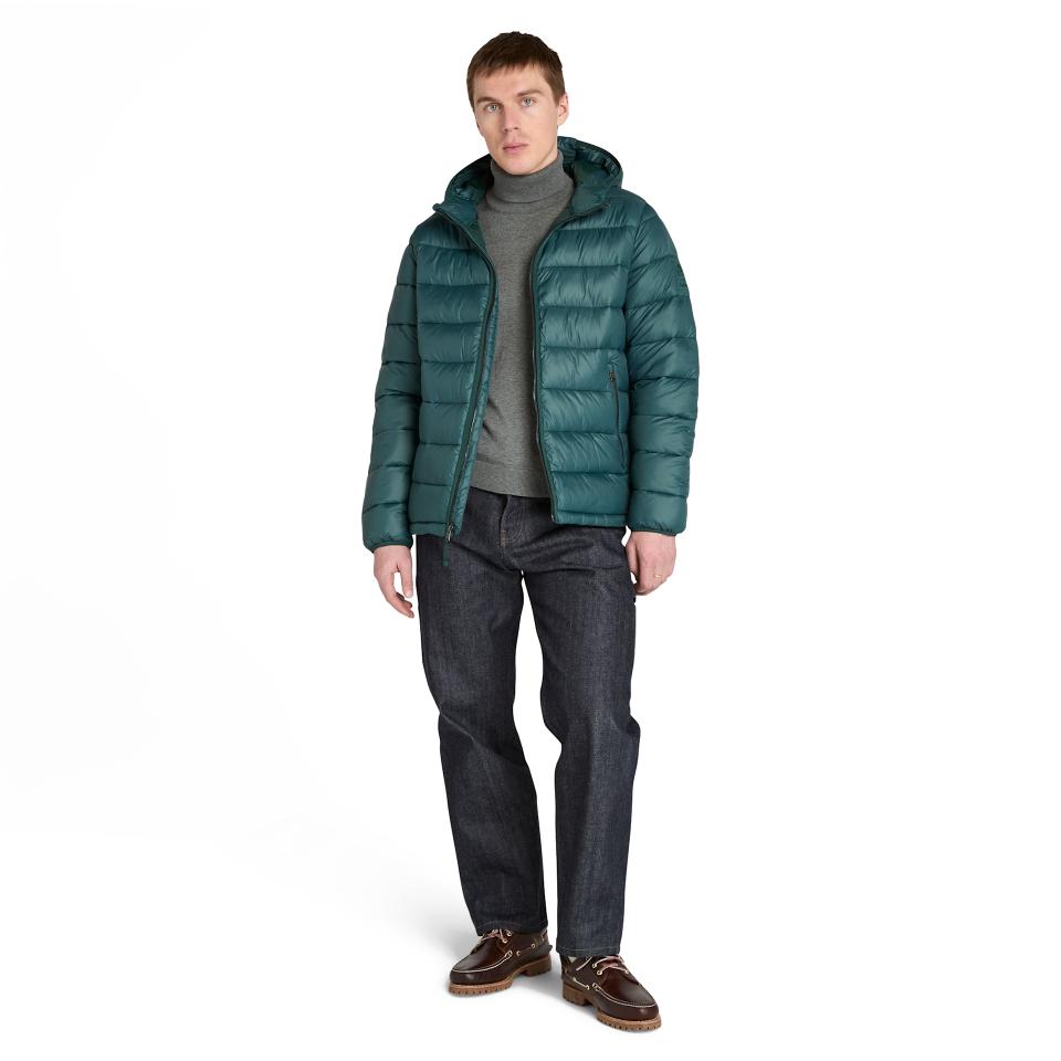 Garfield Durable Water Repellent Puffer Jacket Green Gables
