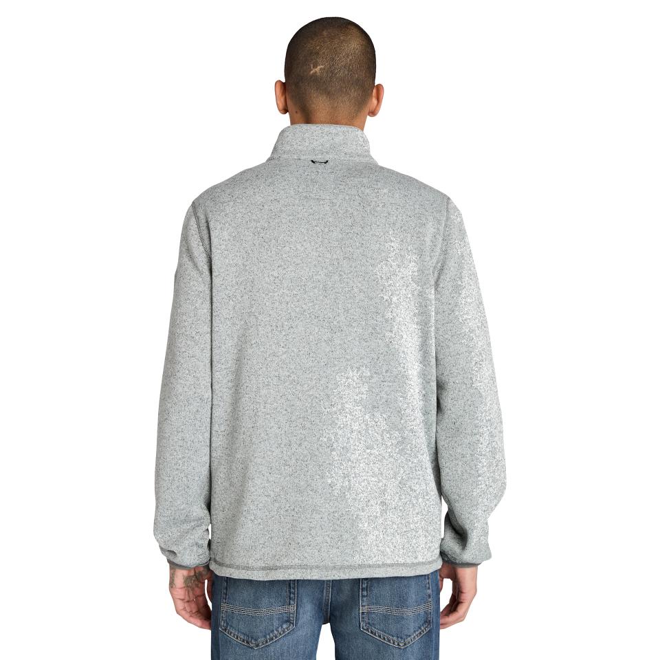 Melange Fleece Jacket Medium Grey Heather