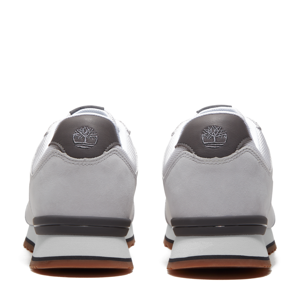 Scout Essential Low Lace Up Sneaker Lt Grey Nubuck W White