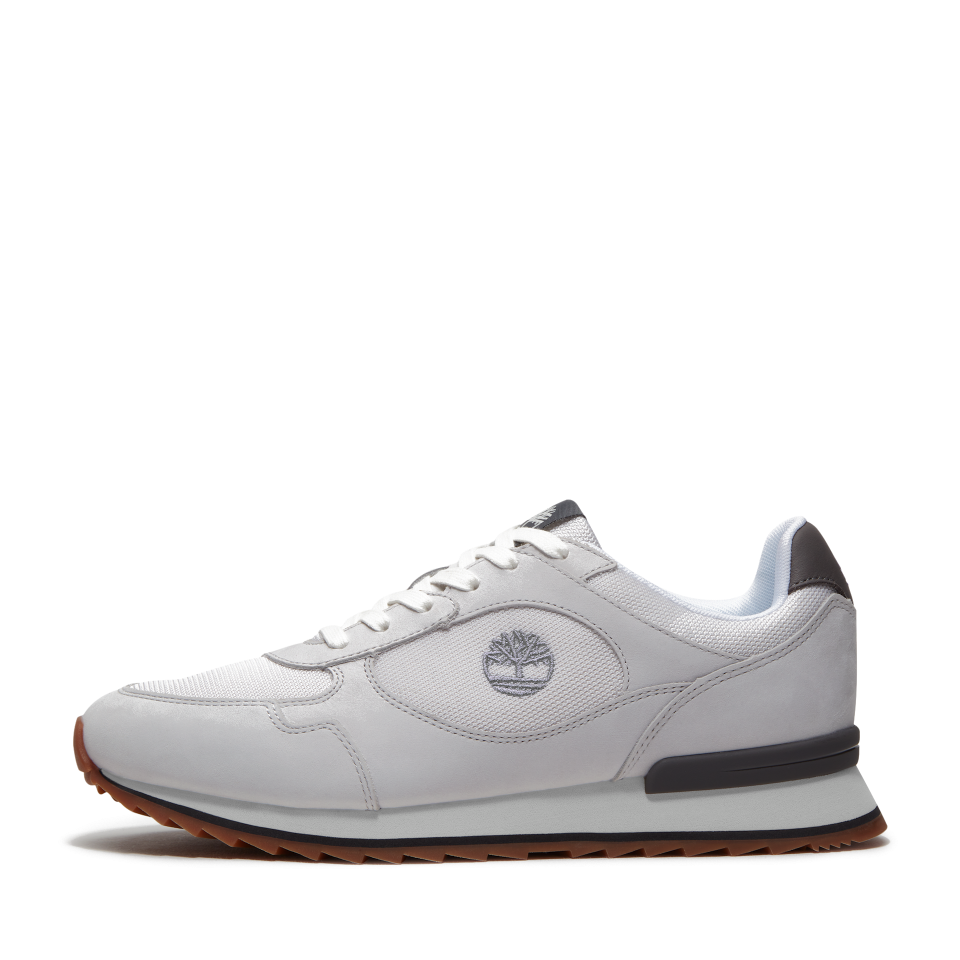 Scout Essential Low Lace Up Sneaker Lt Grey Nubuck W White