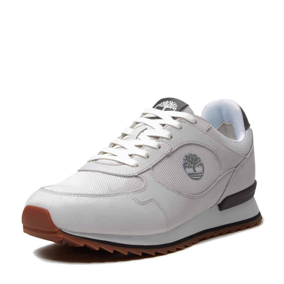 Scout Essential Low Lace Up Sneaker Lt Grey Nubuck W White