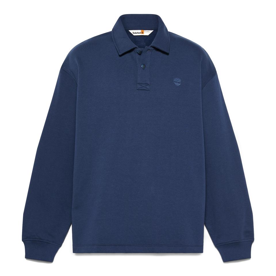 Polo Sweatshirt Peacoat
