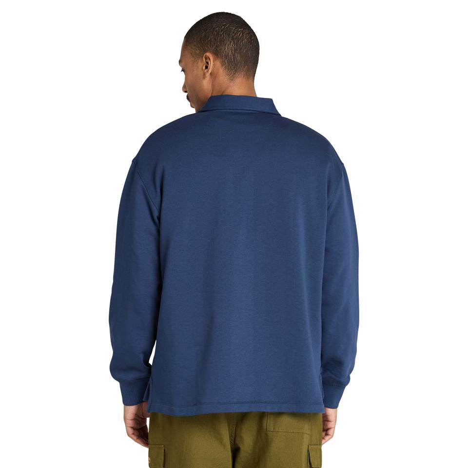 Polo Sweatshirt Peacoat
