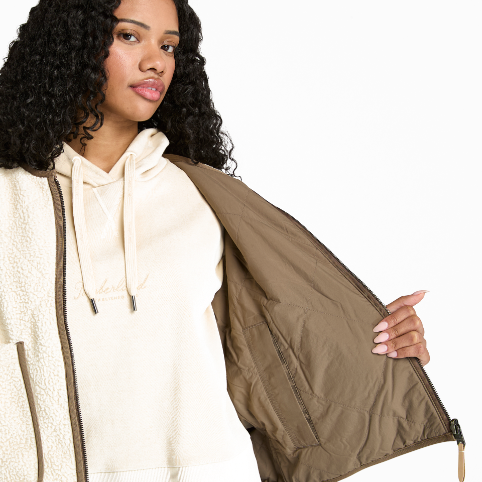 Sherpa Fleece Vest ANGORA