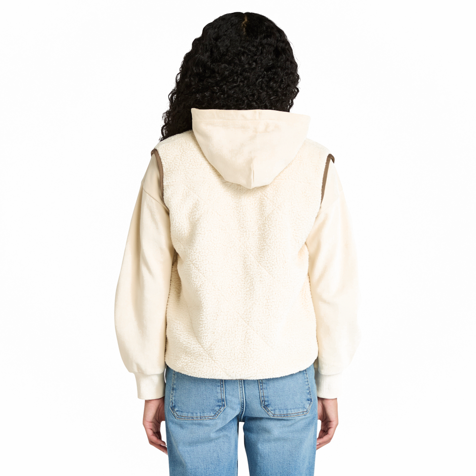 Sherpa Fleece Vest ANGORA