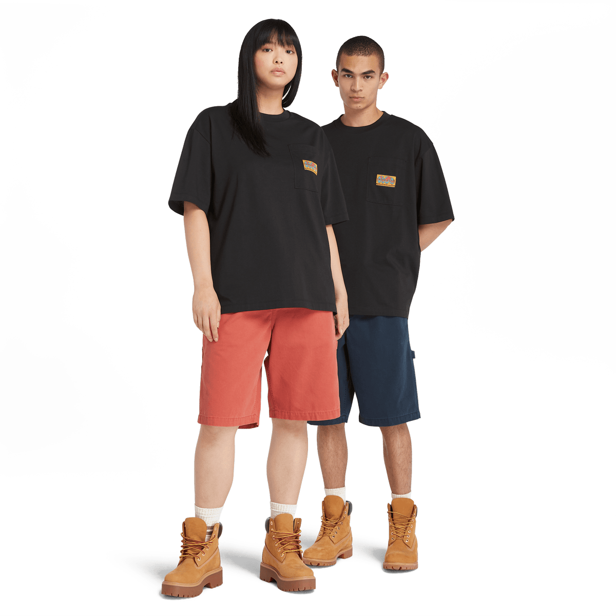 Short Sleeve Pocket Tee Black