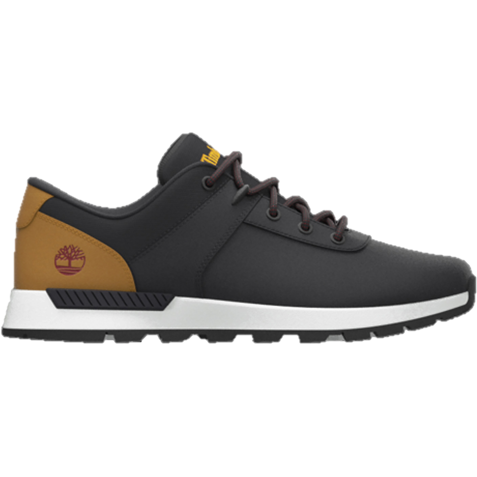 Sprint Basic Low Lace Up Sneaker Black Nubuck W Wheat