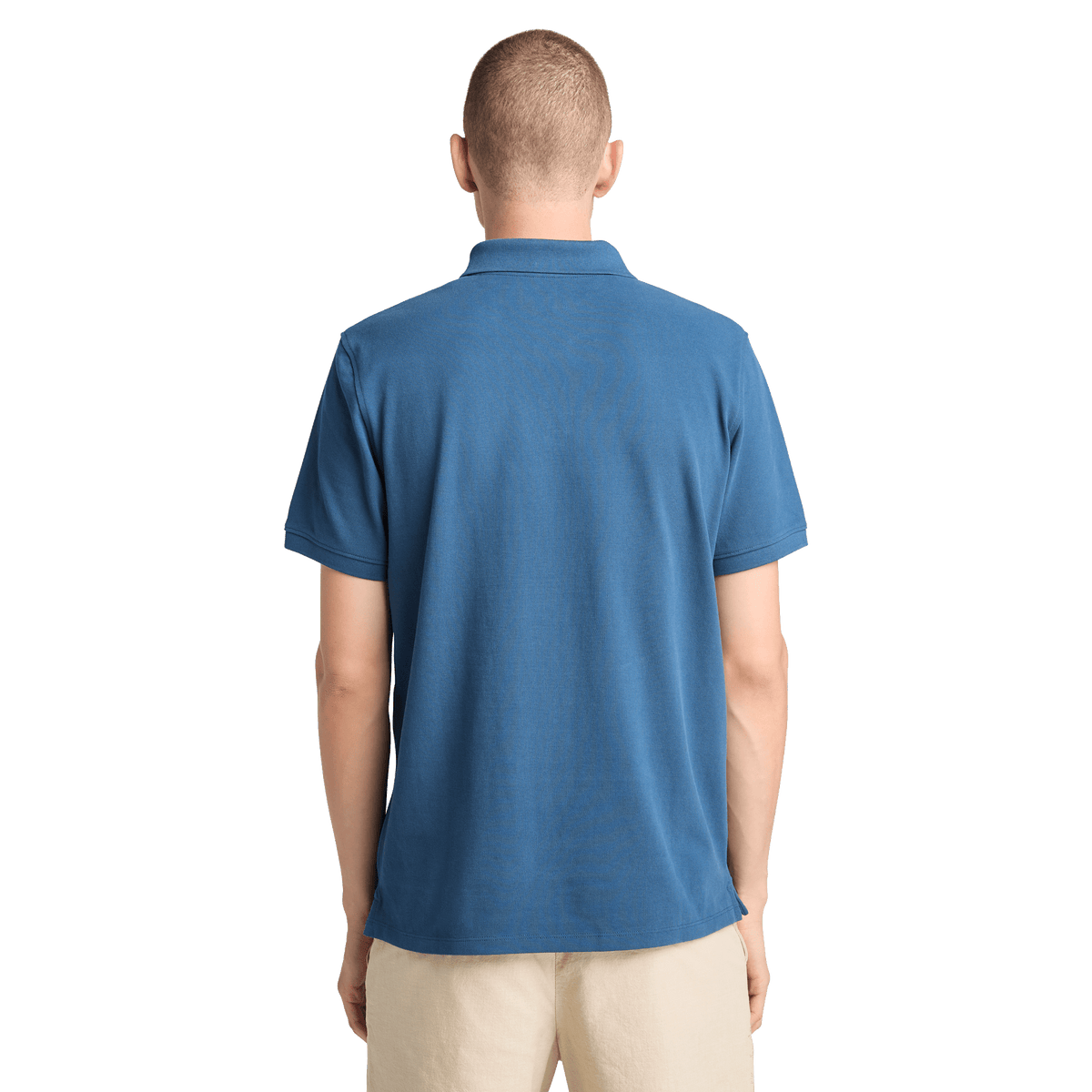 Millers River Pique Short Sleeve Polo Dark Denim