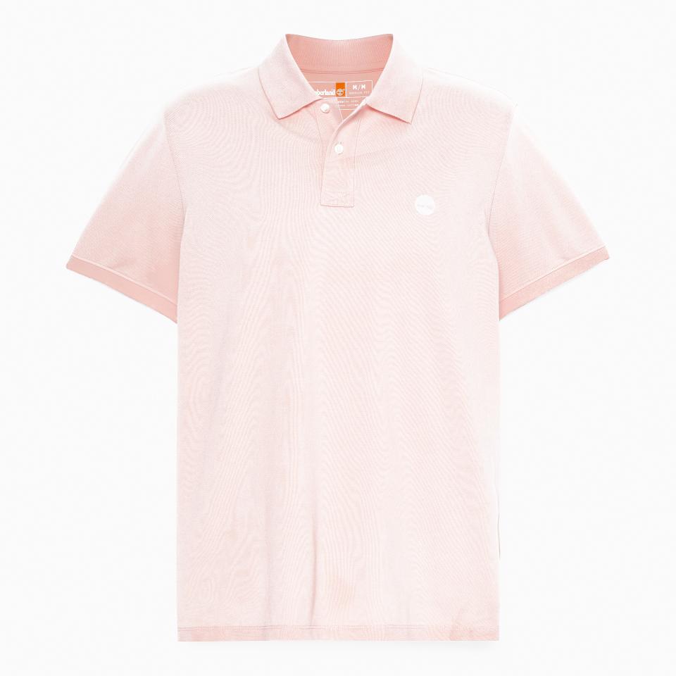 Millers River Pique Short Sleeve Polo Tropical Peach