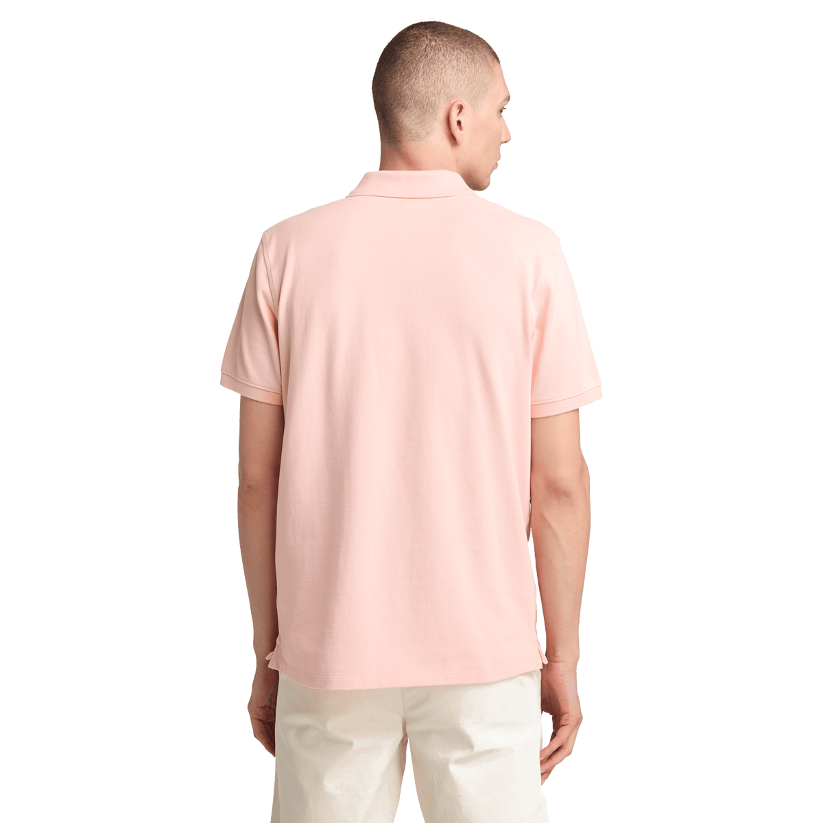Millers River Pique Short Sleeve Polo Tropical Peach