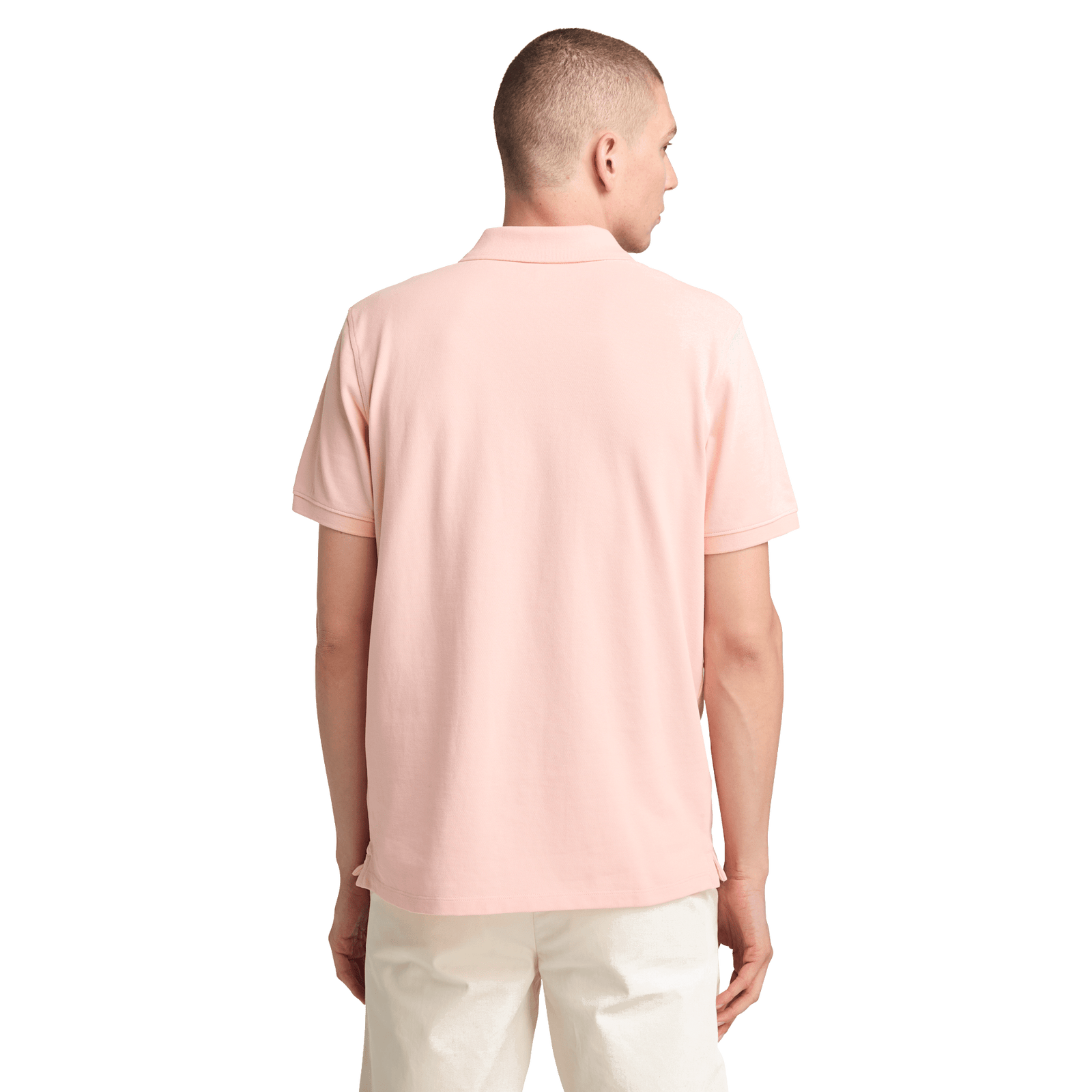 Millers River Pique Short Sleeve Polo Tropical Peach