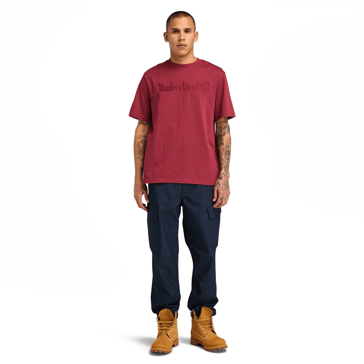 Hampthon Short Sleeve Tee Cordovan
