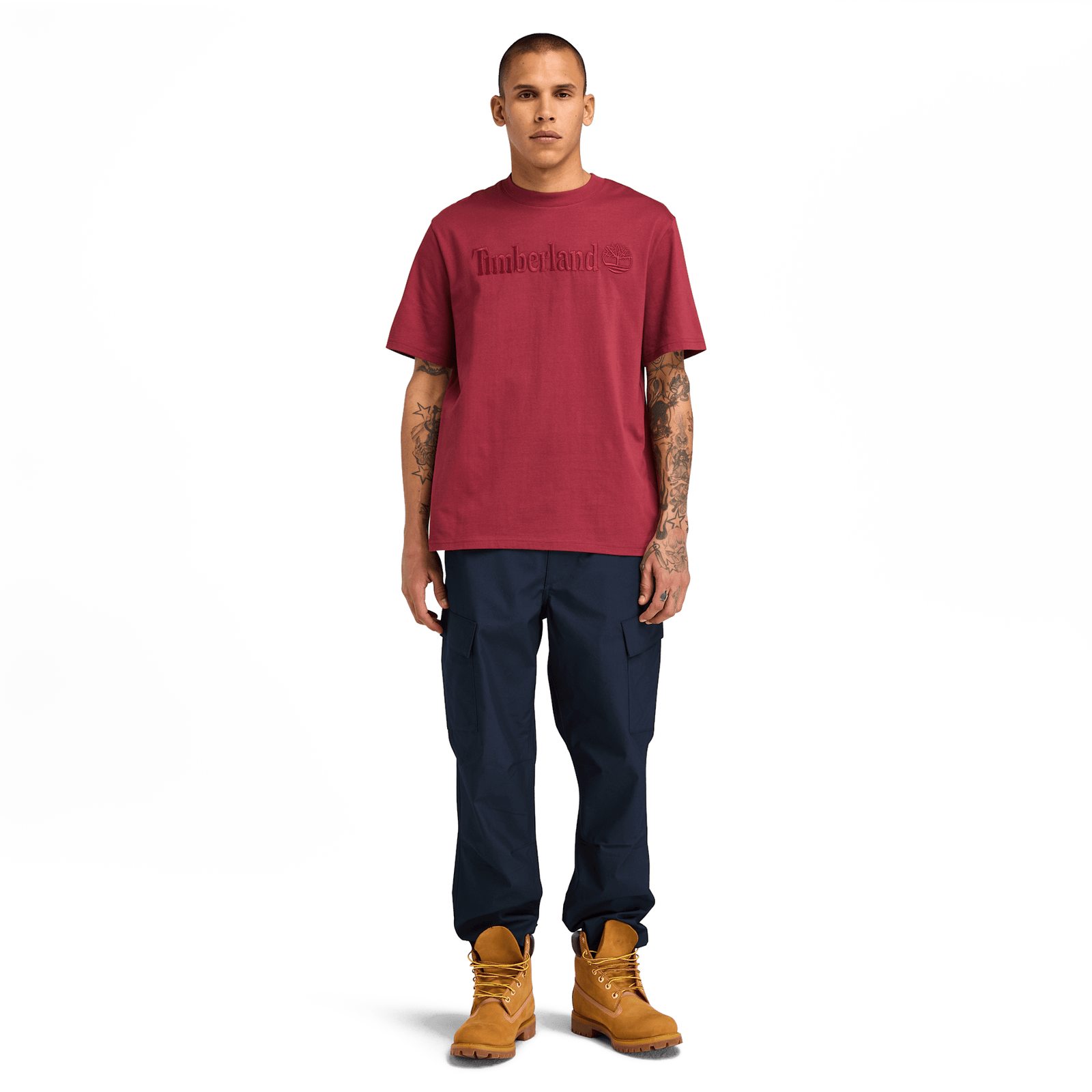 Hampthon Short Sleeve Tee Cordovan