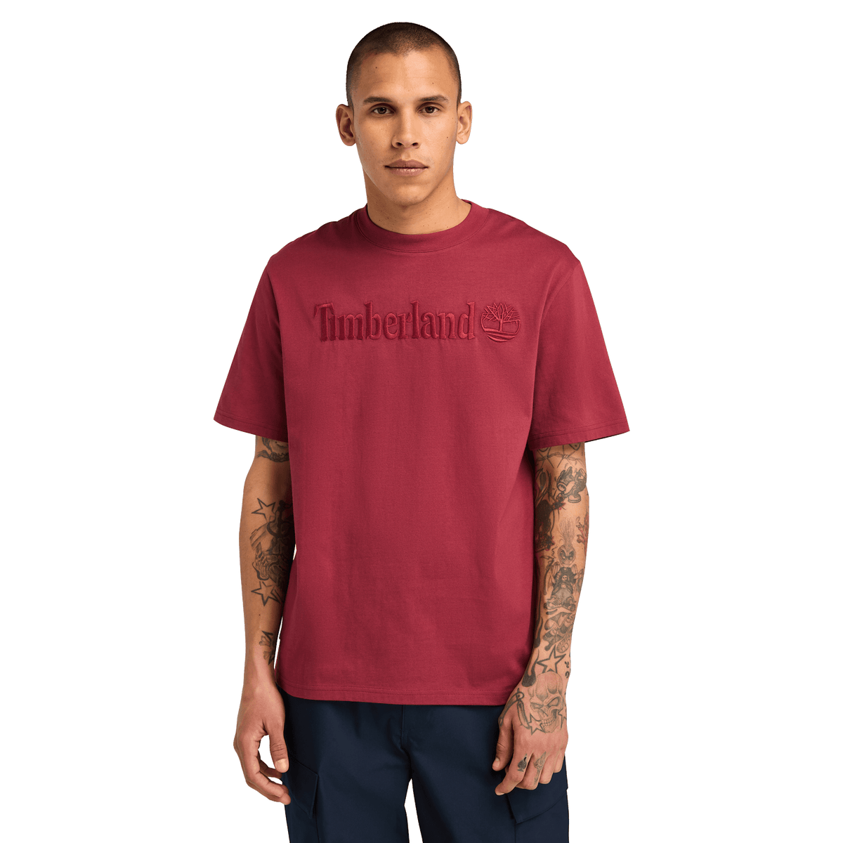 Hampthon Short Sleeve Tee Cordovan