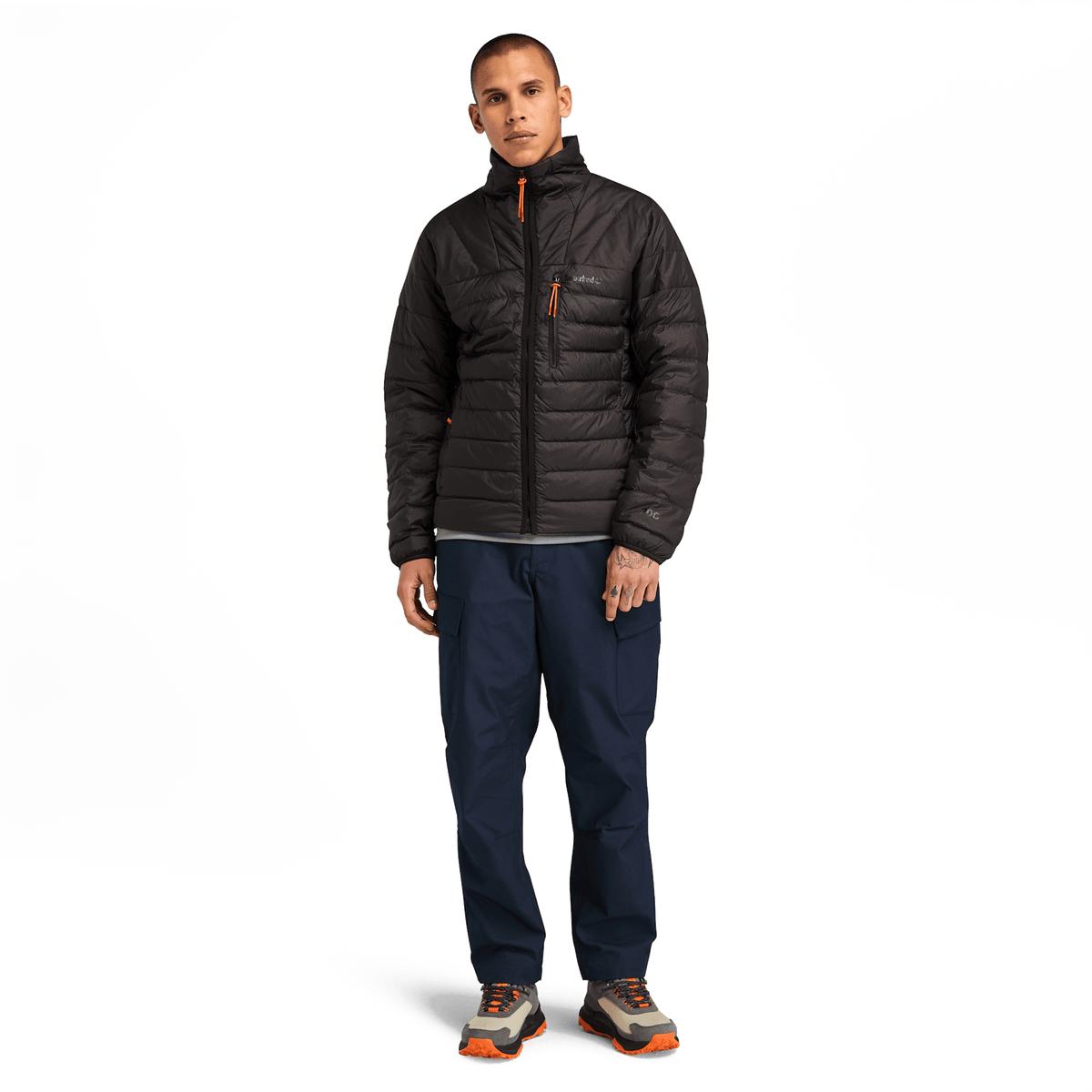 Bear Head Mobi Flex Tech Down Jacket Black