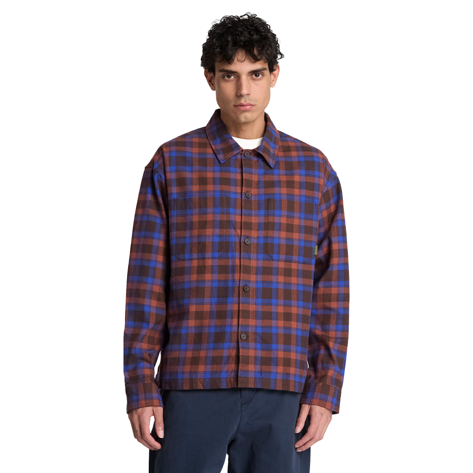 Heavy Flannel Check Shirt Mole Yd