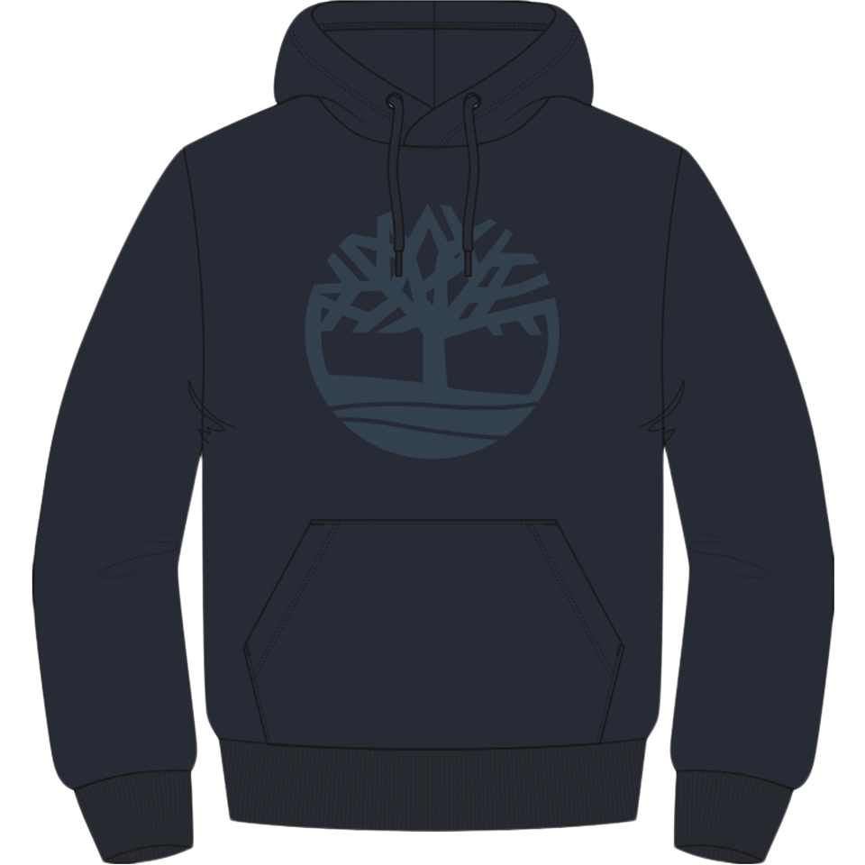 Northwood Tree Logo Bb Hoodie Dark Sapphire