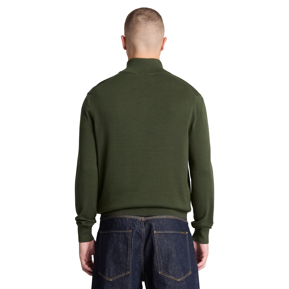 Oyster River Cotton 1/4 Zip Sweater Duffel Bag