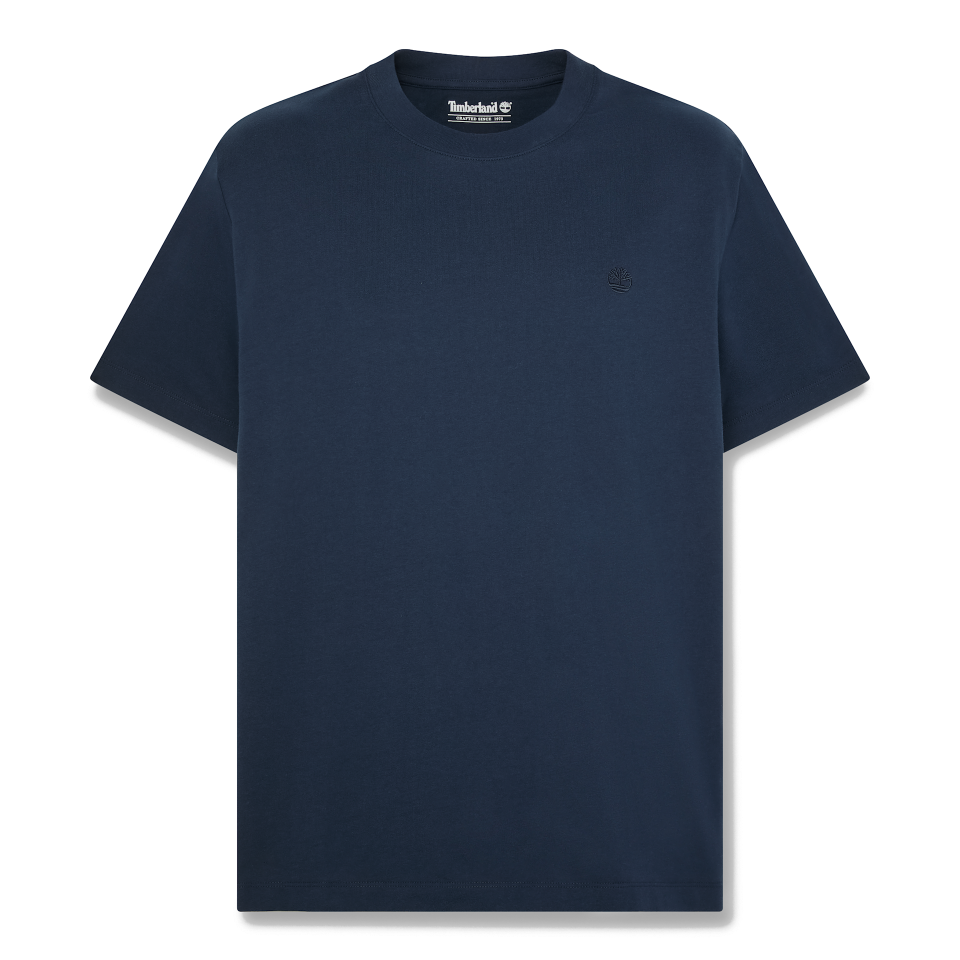 Oyster River Chest Logo Ss Tee (Reg) Dark Sapphire
