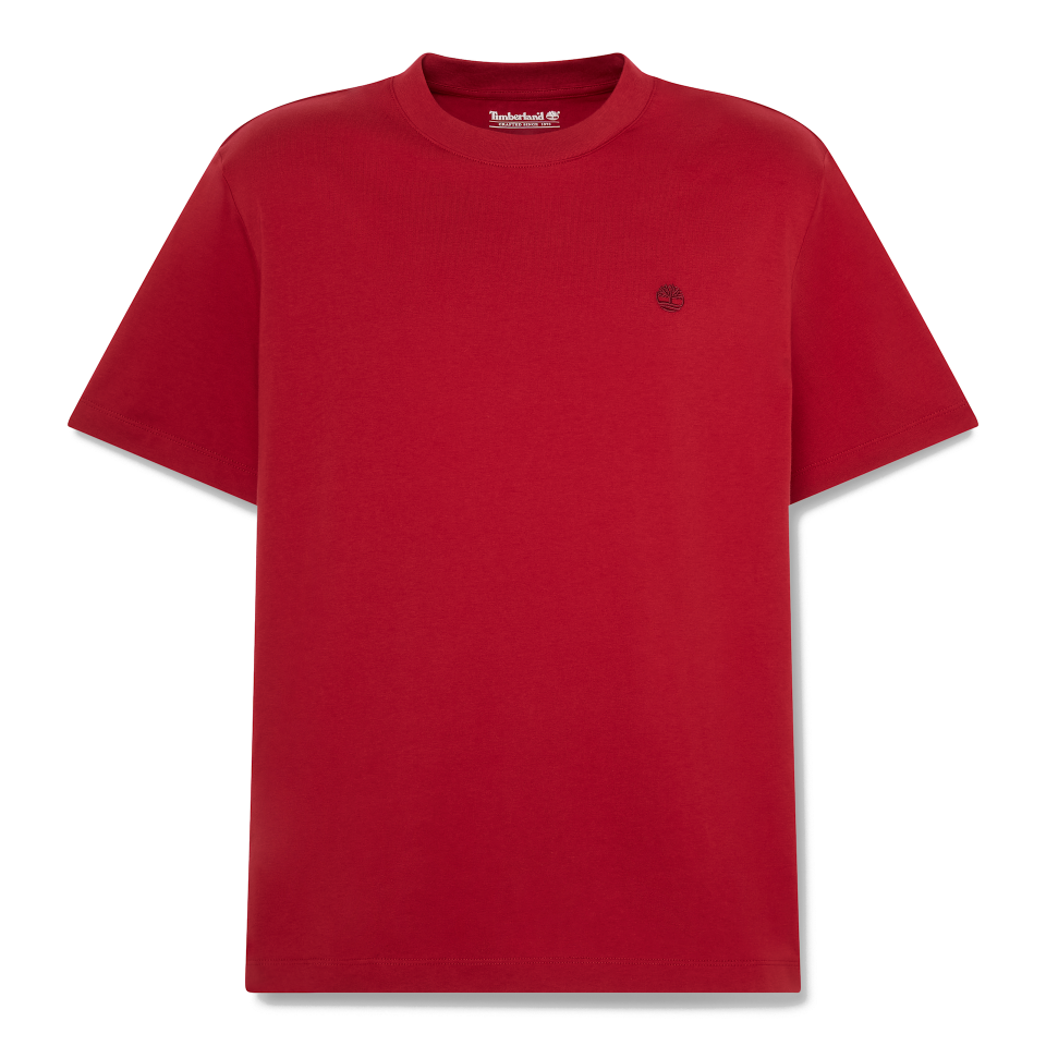 Oyster River Chest Logo Ss Tee (Reg) Rhythmic Red