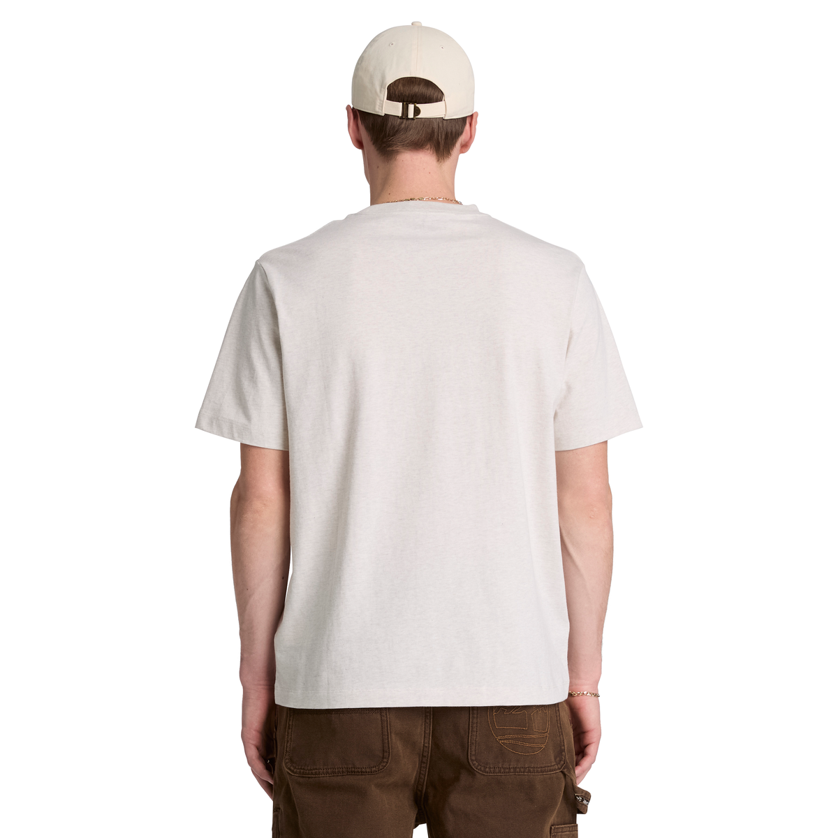 Iconic Footwear Ss Graphic Tee Light Oatmeal Heather