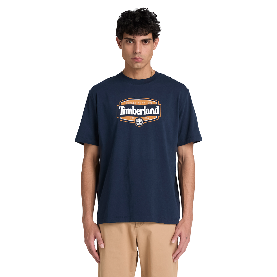 Heritage Seal Ss Tee Dark Sapphire
