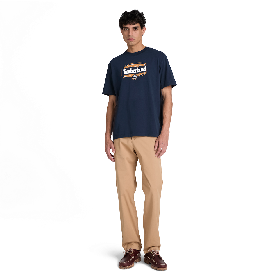 Heritage Seal Ss Tee Dark Sapphire