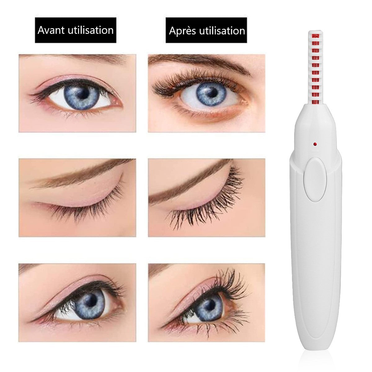 Verwarmde Wimperkruller - Wit