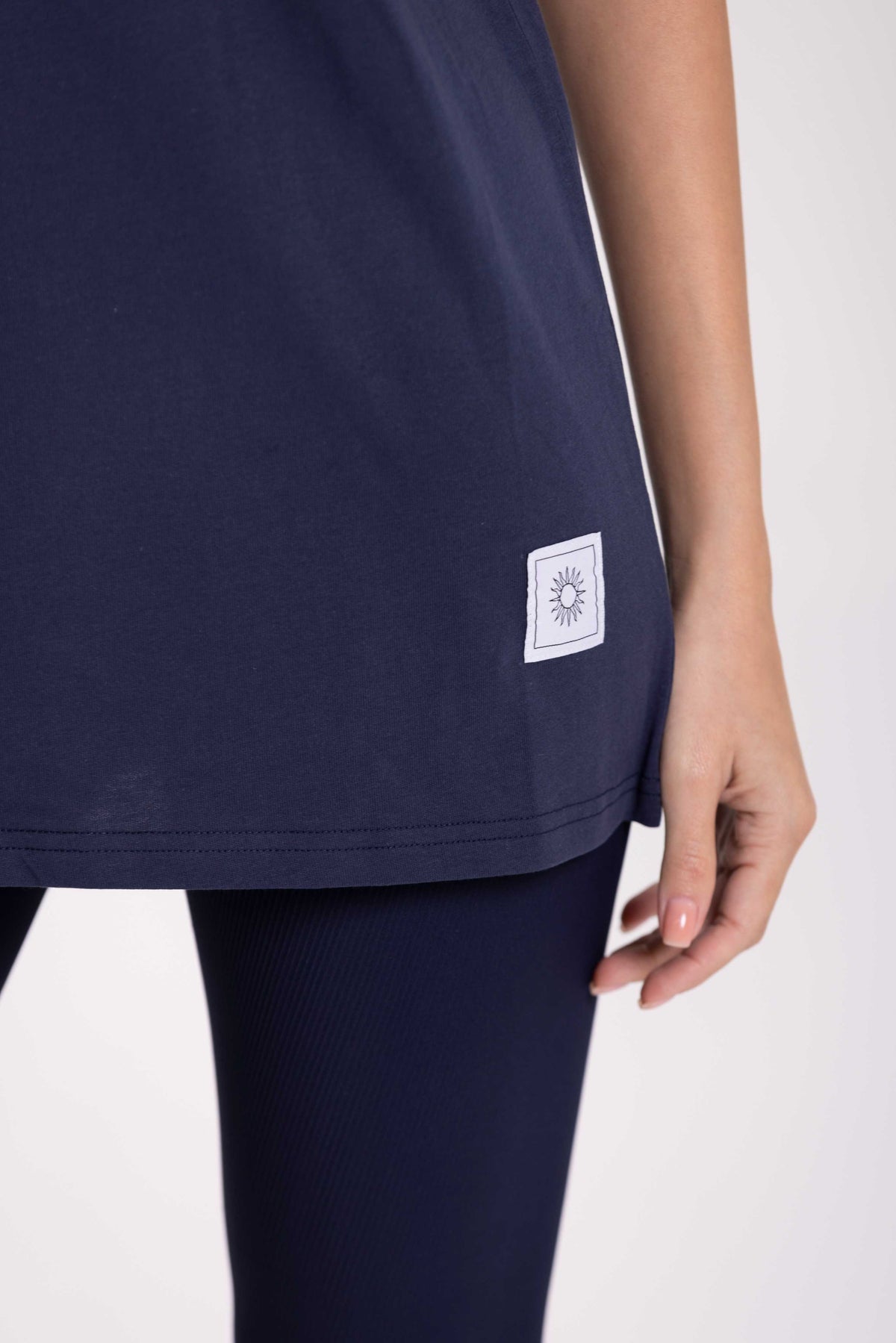 Tee Shirt Oversize  - Marine