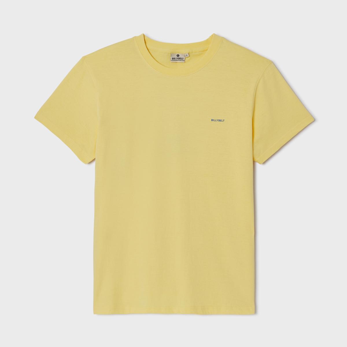 T-shirt van 100% biologisch katoen BILLY - Geel, Billy-print