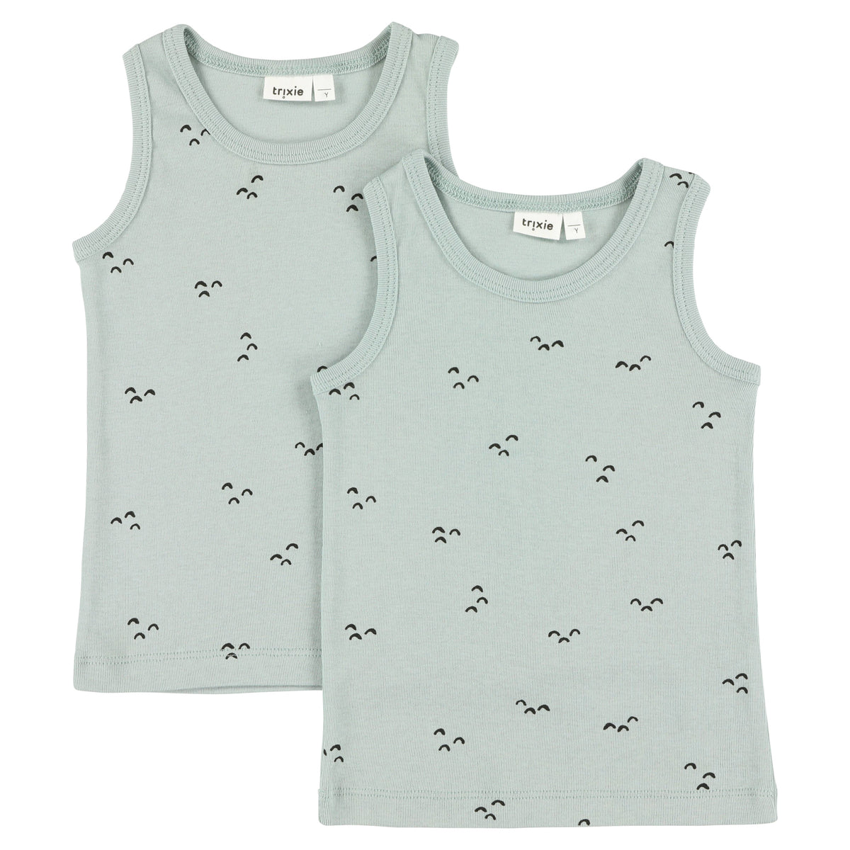 Trixie Onderhemdjes 2-pack - Mountains