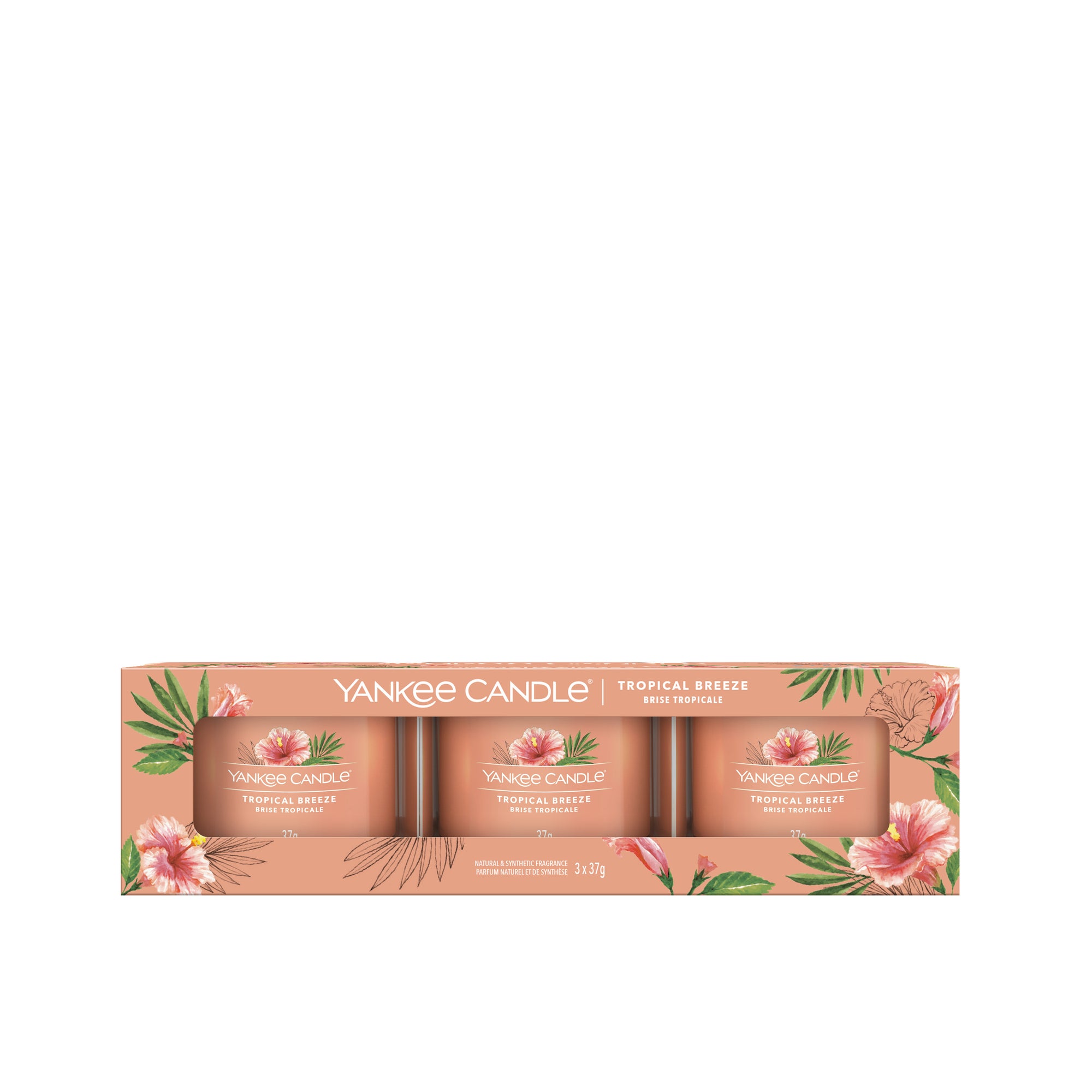 YC Tropical Breeze Signature Filled Votive 3-Pack