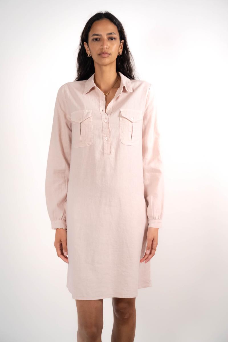 Jurk - Violet - Nude