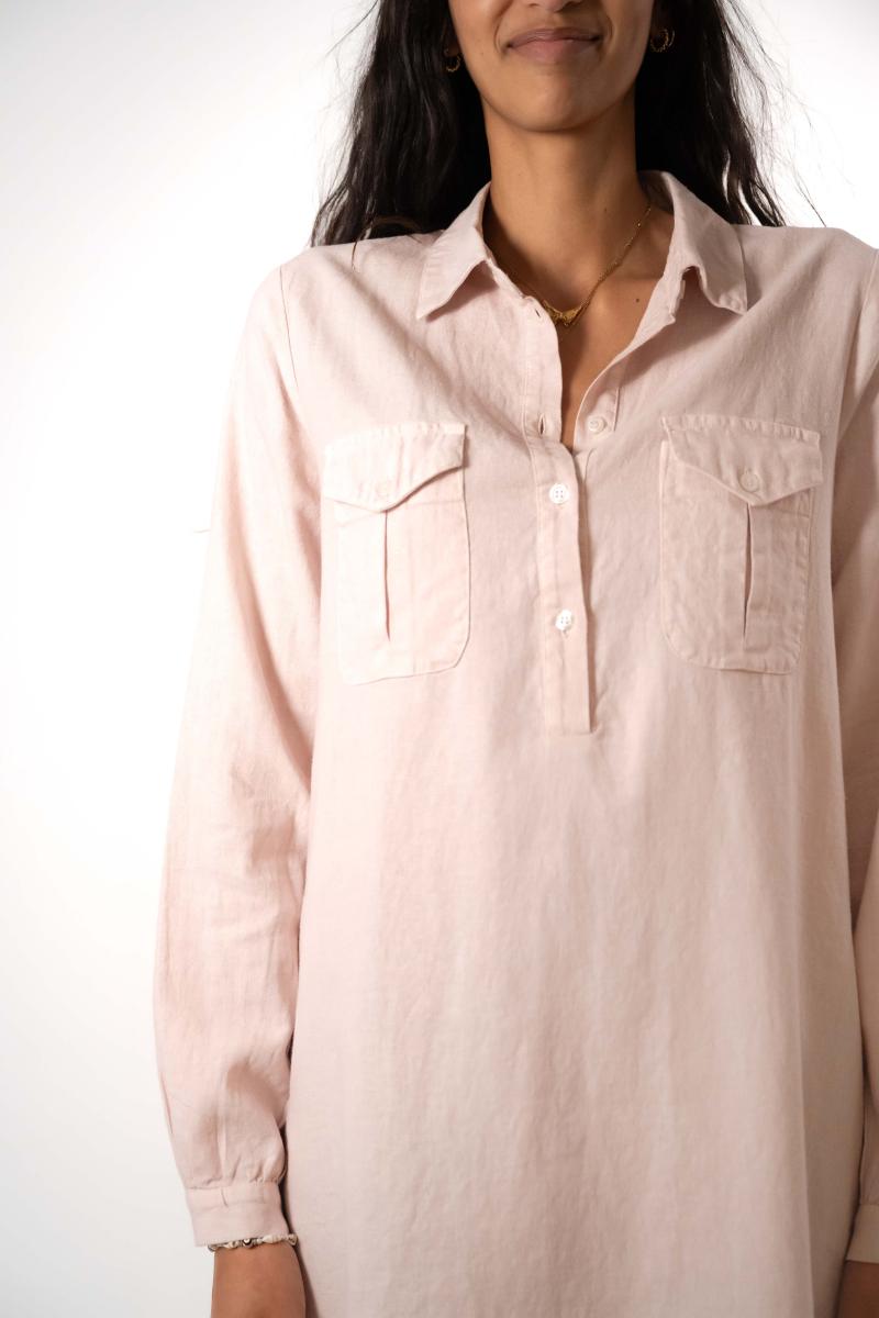 Jurk - Violet - Nude