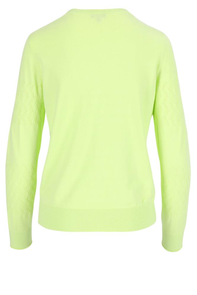 Mayerline - Gebreid Vest - Abelinda - Shadow Lime